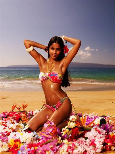 Alyssah Ali in a bikini