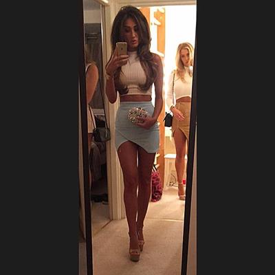 Megan McKenna taking a selfie