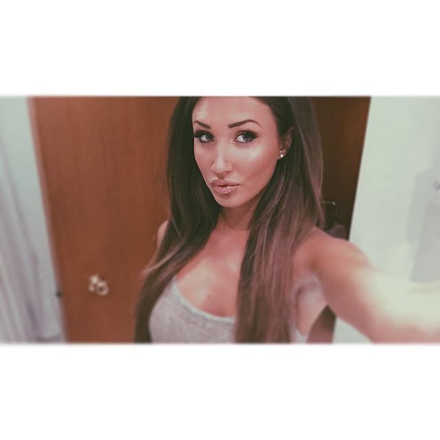 Megan McKenna taking a selfie