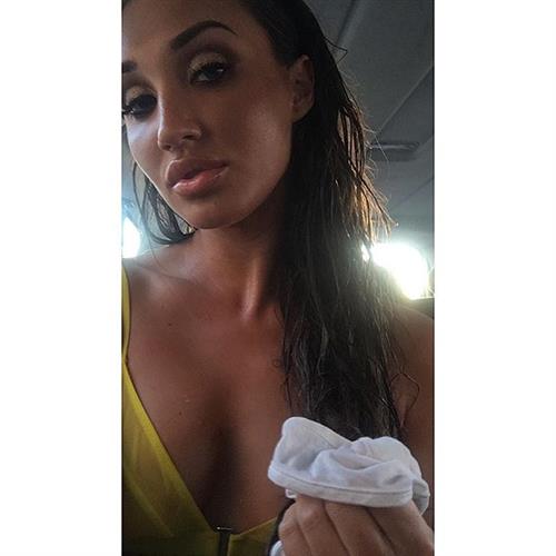 Megan McKenna taking a selfie