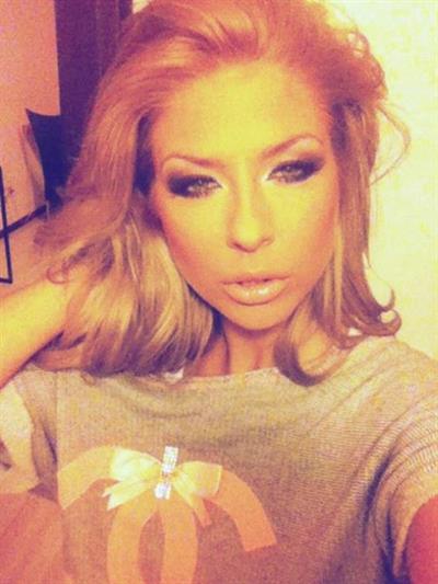 Andrea Ando taking a selfie