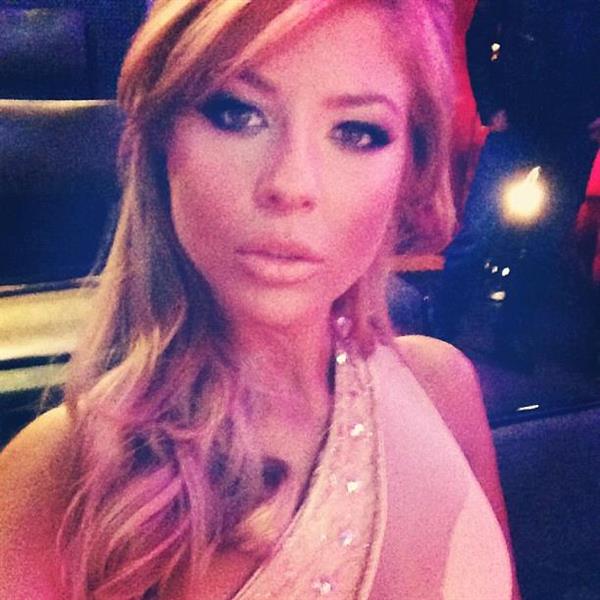 Andrea Ando taking a selfie