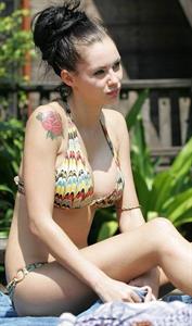 Jessica-Jane Clement in a bikini