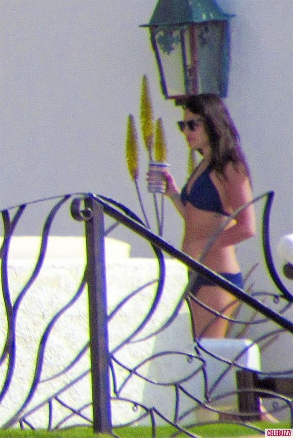 Lea Michele in a bikini