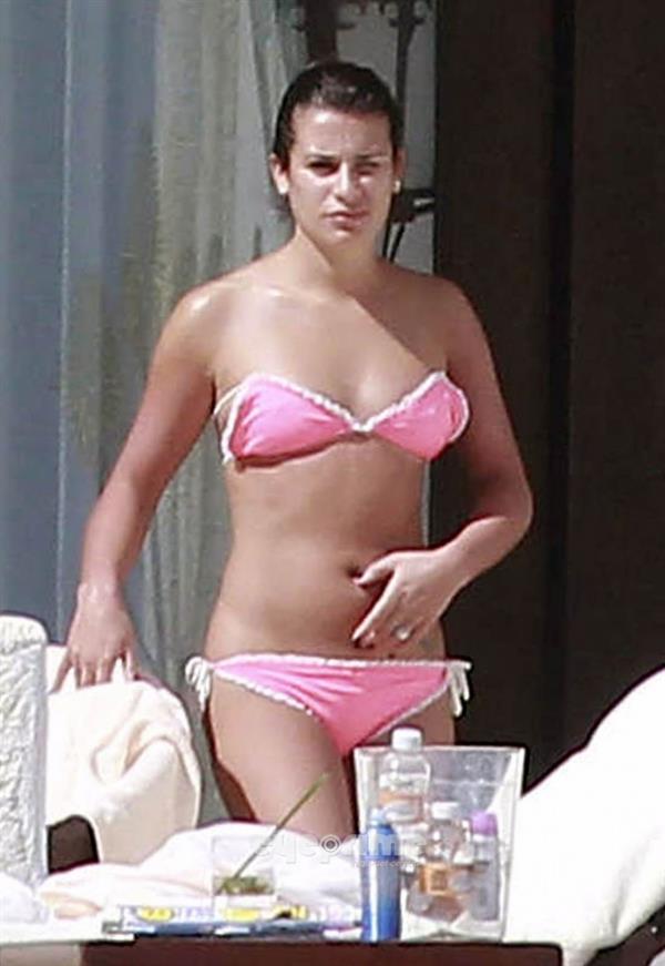 Lea Michele in a bikini