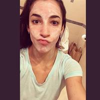 Aly Raisman taking a selfie