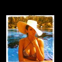 Leryn Franco in a bikini