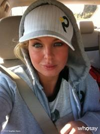 Sophie Horn taking a selfie