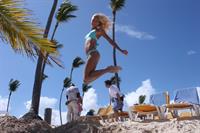 Darya Klishina in a bikini