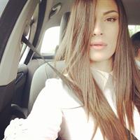 Ivana Španović taking a selfie