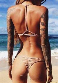 Anonymous in a bikini - ass