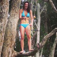 Michelle Jenneke in a bikini