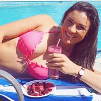 Michelle Jenneke in a bikini