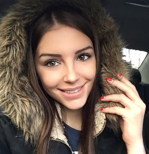 Galina Dubenenko taking a selfie