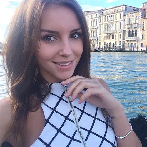Galina Dubenenko taking a selfie