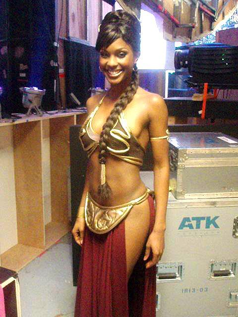 Lanisha Cole in a bikini