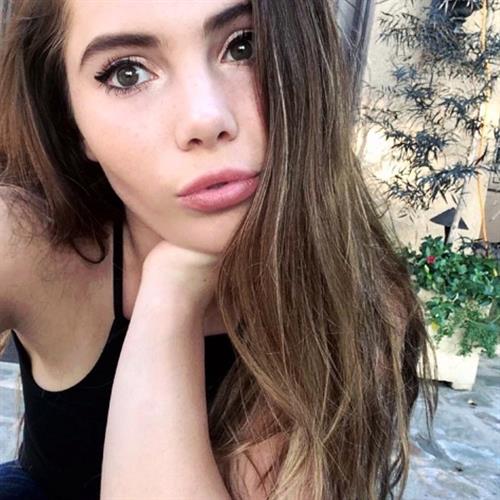 McKayla Maroney taking a selfie