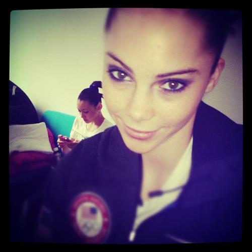 McKayla Maroney taking a selfie