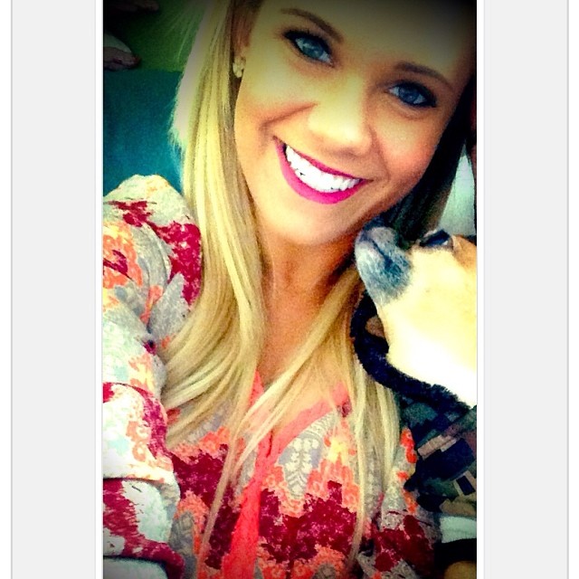 Kayla Garvey taking a selfie