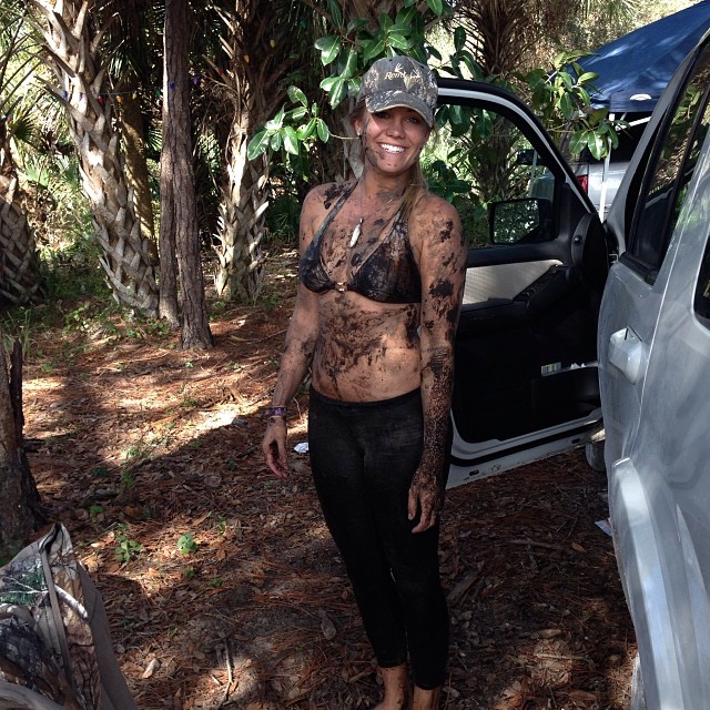 Kayla Garvey in a bikini