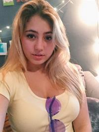 Lia Marie Johnson taking a selfie