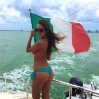 Susanna Canzian in a bikini - ass