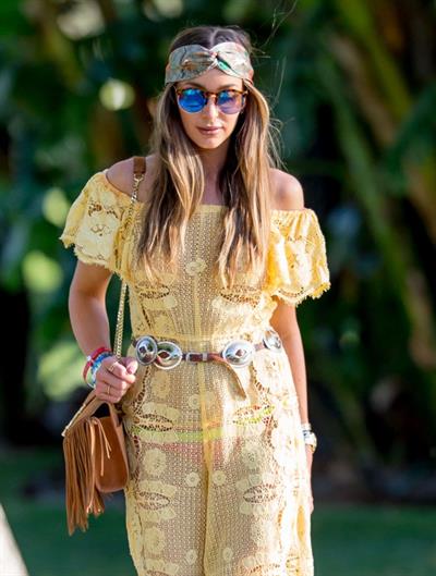 Courtney Sixx at Coachella Valley Music and Arts Festival 2016