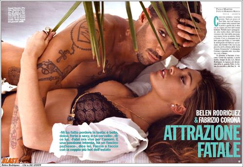 Belén Rodríguez in a bikini