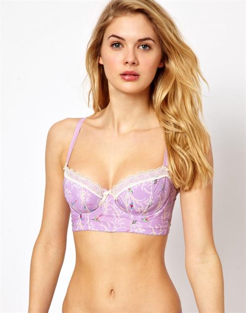 Megan Williams in lingerie