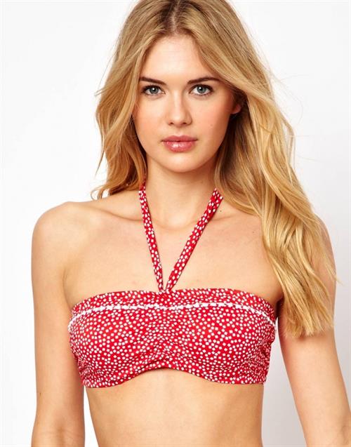 Megan Williams in a bikini