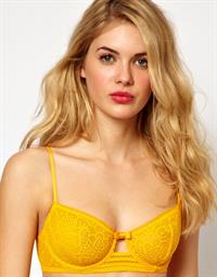 Megan Williams in lingerie