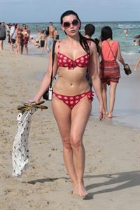 Daisy Lowe in a bikini