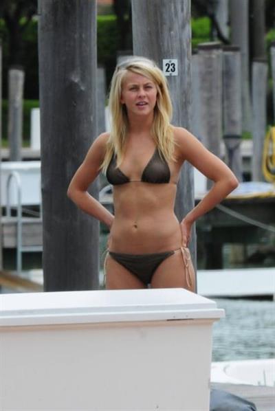 Julianne Hough in a bikini