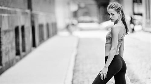 Caroline Kelley in a bikini