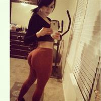 Jailyne Ojeda Ochoa taking a selfie and - ass