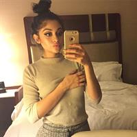 Jailyne Ojeda Ochoa taking a selfie