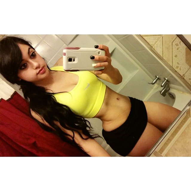 Jailyne Ojeda Ochoa taking a selfie