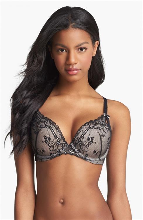 Ebonee Davis in lingerie