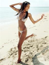 Ebonee Davis in a bikini