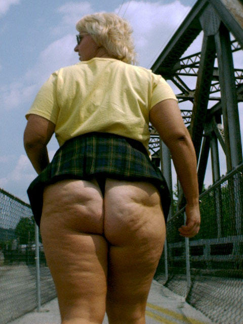 Anonymous in lingerie - ass