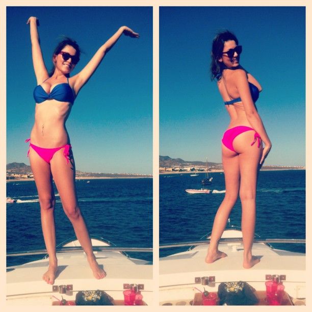 Ali Rose in a bikini - ass