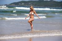 Rhian Sugden in a bikini