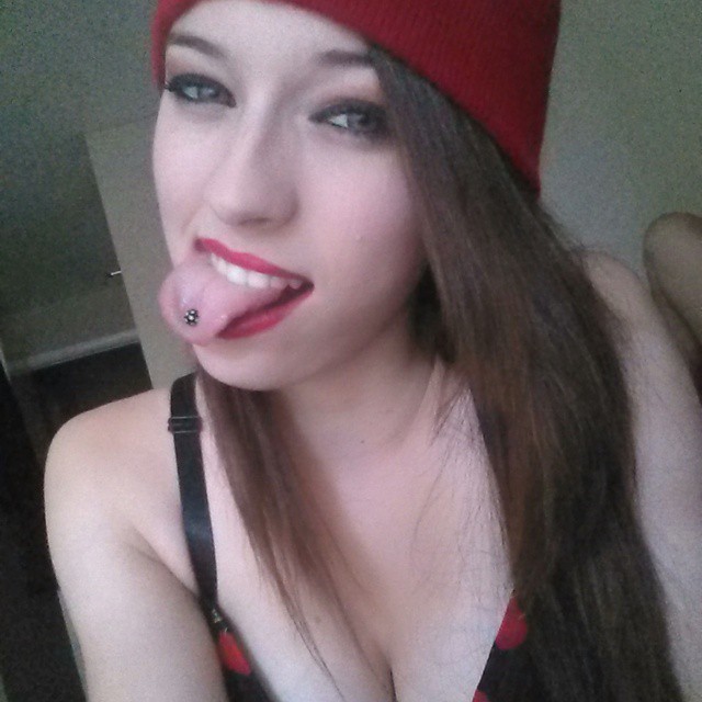 Caitlin McSwain taking a selfie