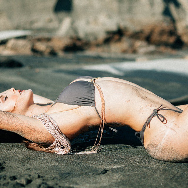 Amanda Cerny in a bikini