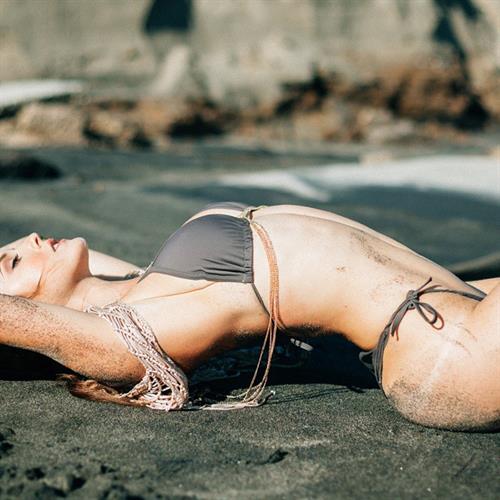 Amanda Cerny in a bikini