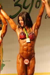 Eva Andressa in a bikini