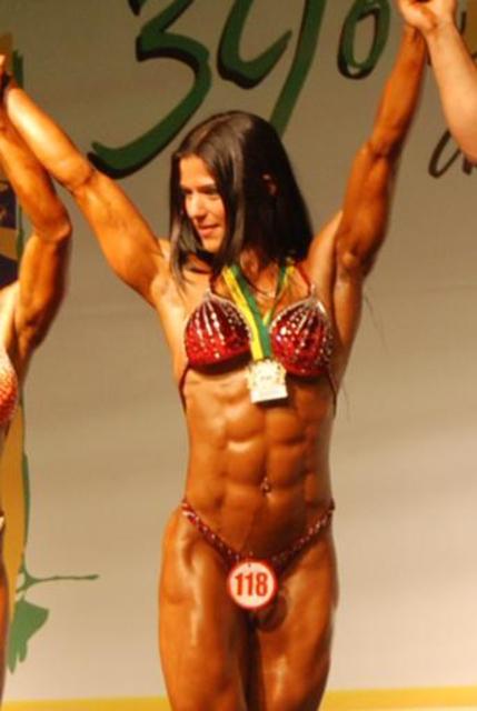 Eva Andressa in a bikini