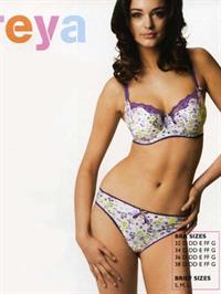 Violet Budd in lingerie