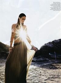 Violet Budd in a bikini