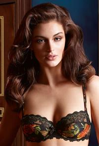 Violet Budd in lingerie